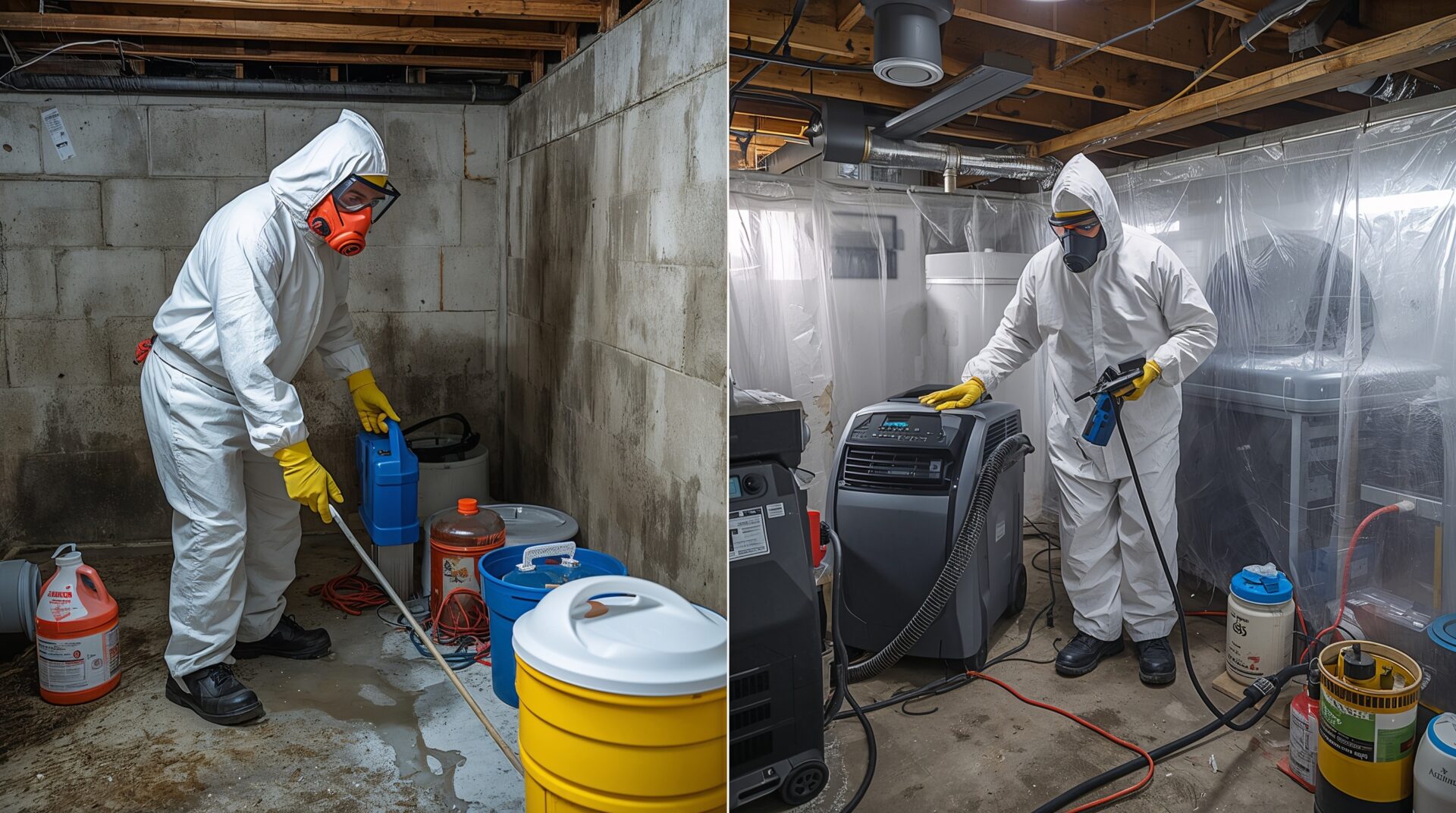 Bathroom mold removal and remediation professional in Mississippi